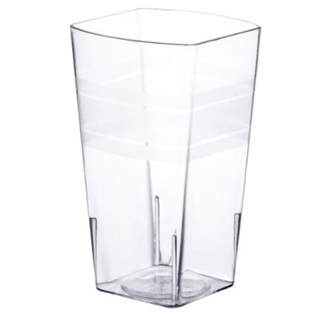 Fineline Settings Clear 1.9 and apos; and apos; x 3.2 and apos; and apos; Tiny Tumblers 6405-CL